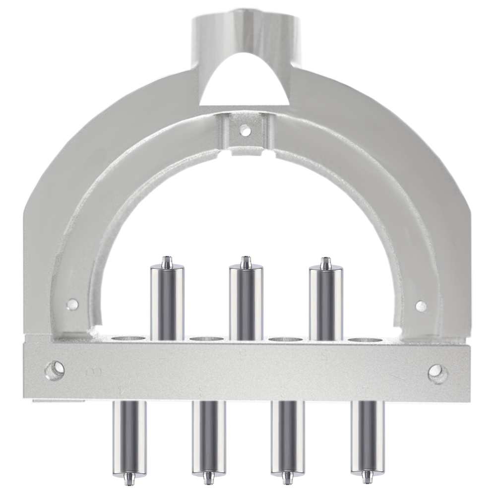 7 positions pre-mill abutment holder
